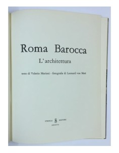 ROMA BAROCCA. L’ARQUITETTURA 2
