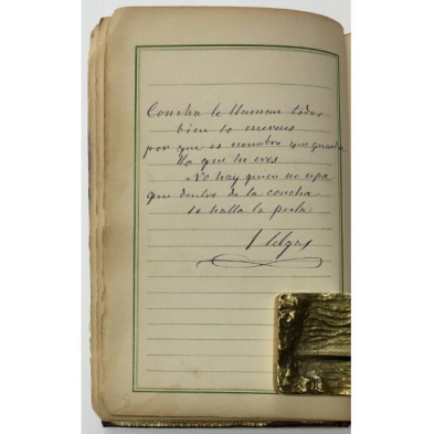 POESIE - CUADERNO MANUSCRITO DE CONCEPCIÓN DE VELASCO