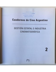 GESTIÓN ESTATAL E INDUSTRIA CINEMATOGRÁFICA 2