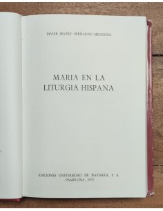 MARÍA EN LA LITURGIA HISPANA 2