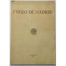 PUBLICACIONES DEL ARCHIVO DE VILLA. FUERO DE MADRID