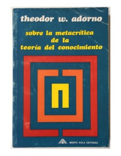 SOBRE LA METACRÍTICA DE LA TEORÍA DEL CONOCIMIENTO