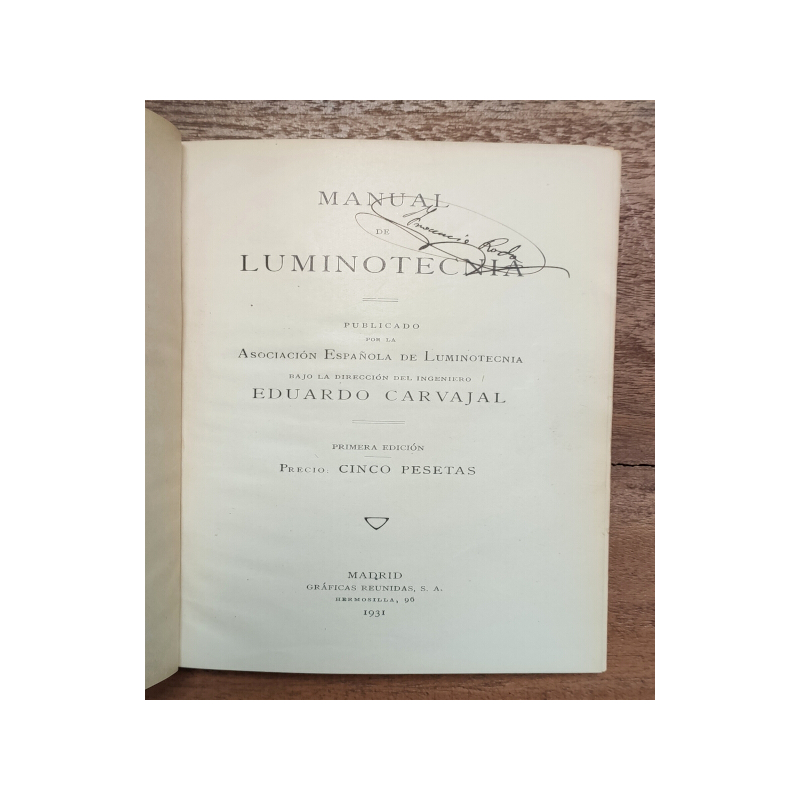 MANUAL DE LUMINOTECNIA