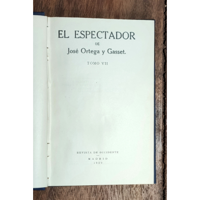 EL ESPECTADOR. TOMO VII