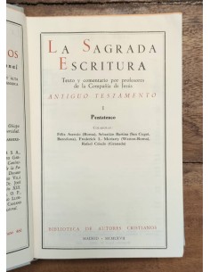 LA SAGRADA ESCRITURA I: PENTATEUCO 2