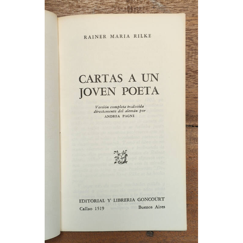 CARTAS A UN JOVEN POETA