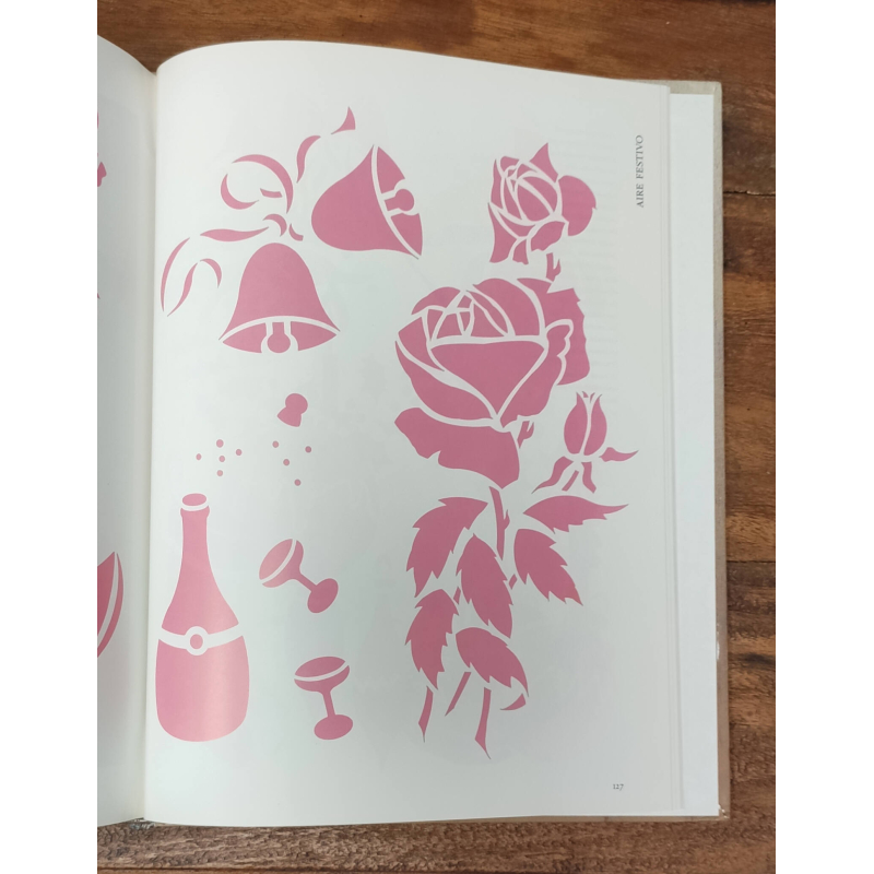 TÉCNICAS DECORATIVAS CON STENCIL: MÁS DE 200 DISEÑOS PARA REALIZAR ESTARCIDOS EN SU HOGAR