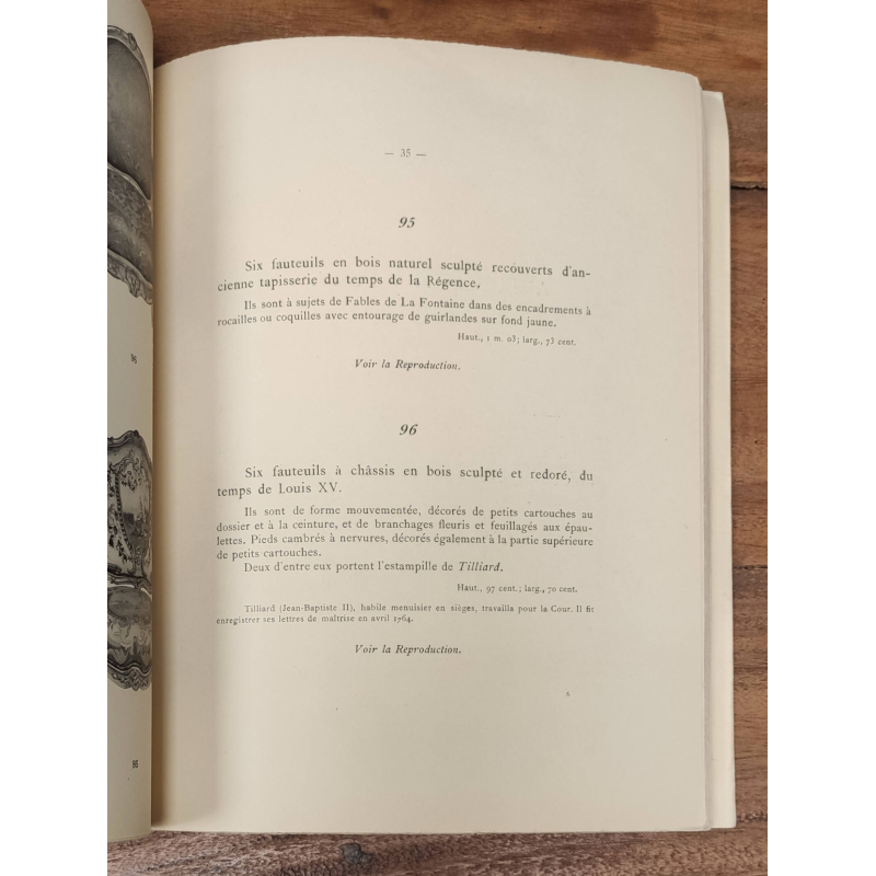 OBJETS D’ART ET D’AMEUBLEMENT TABLEAUX