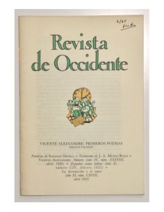 PRIMEROS POEMAS. Edicion Facsimil. N.44. ENERO 1985. EXTRAORDINARIO XII