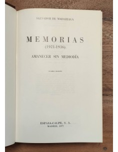 MEMORIAS (1921-1936) 2