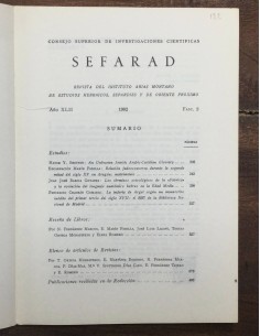 SEFARAD. AÑO XLII. FASC. 2 2