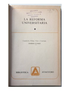 LA REFORMA UNIVERSITARIA (1918-1930) 2