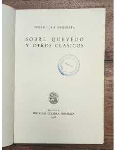 SOBRE QUEVEDO Y OTROS CLÁSICOS 2