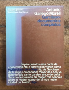 GARCILASO: DOCUMENTOS COMPLETOS