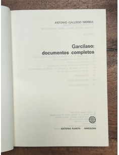 GARCILASO: DOCUMENTOS COMPLETOS 2