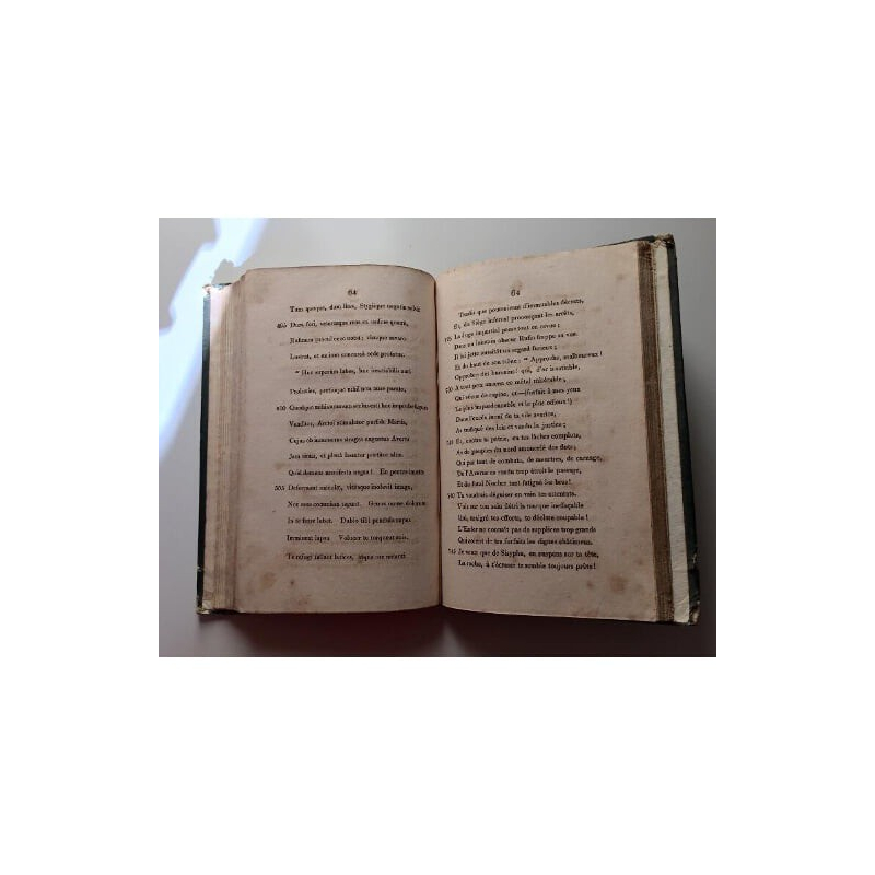 L’ART POÉTIQUE D’HORACE, traduit en vers français; suivi de la seconde édition de la Chute de Rufin, poëme en deux chants, tradu