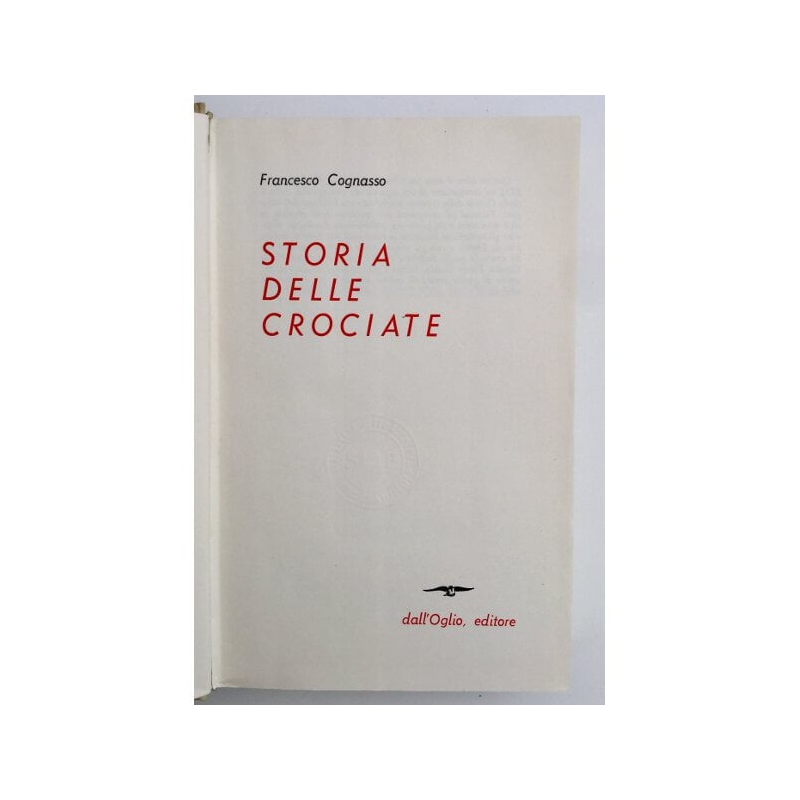STORIA DELLE CROCIATE