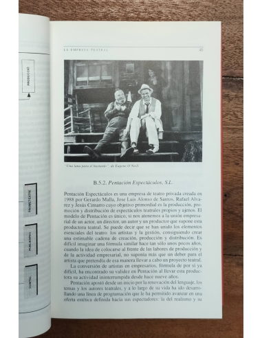 PRODUCCIÓN, GESTIÓN Y DISTRIBUCIÓN DEL TEATRO
