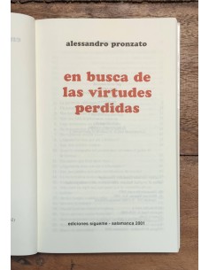 EN BUSCA DE LAS VIRTUDES PERDIDAS 2