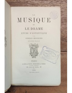 LA MUSIQUE ET LE DRAME: ÉTUDE D’ESTHÉTIQUE 2