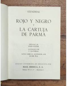 ROJO Y NEGRO. LA CARTUJA DE PARMA 2