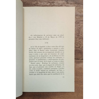 INFORMACIÓN DE MIGUEL DE CERVANTES DE LO QUE HA SERVIDO