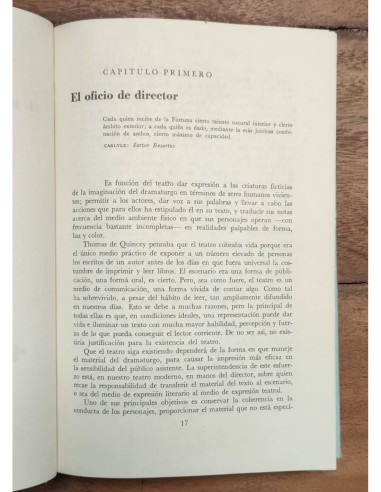 EL ARTE DE LA DIRECCIÓN ESCÉNICA
