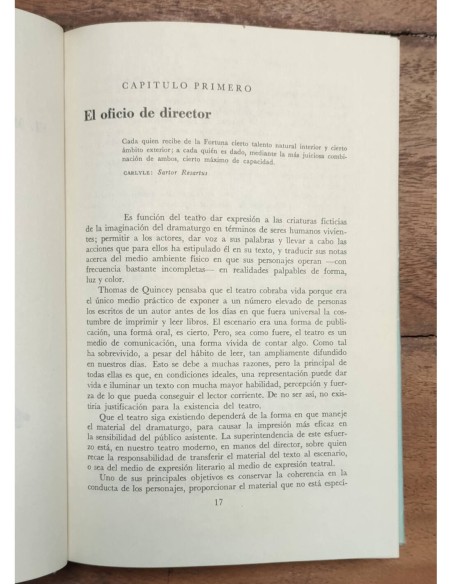 EL ARTE DE LA DIRECCIÓN ESCÉNICA