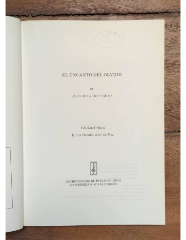 EL ENCANTO DEL OLVIDO
