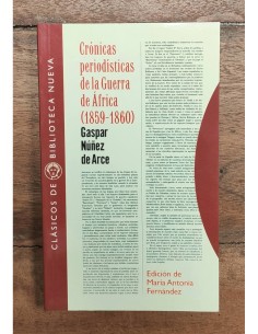 CRÓNICA PERIODÍSTICAS DE LA GUERRA DE ÁFRICA (1859-1860)