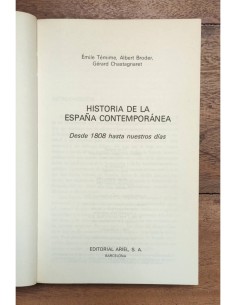HISTORIA DE LA ESPAÑA CONTEMPORÁNEA 2