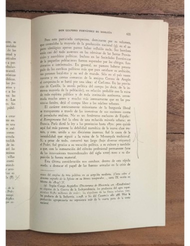 MORATÍN Y LA SOCIEDAD ESPAÑOLA DE SU TIEMPO