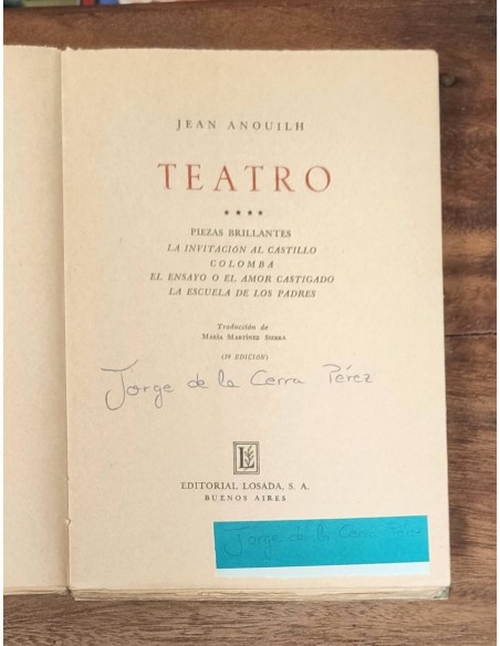 TEATRO (TOMO IV)