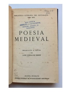 POESÍA MEDIEVAL 2