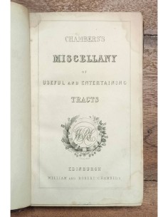 CHAMBERS’S MISCELLANY OF USEFUL AND ENTERTAINING TRACTS 2