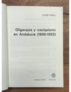 OLIGARQUÍA Y CACIQUISMO EN ANDALUCÍA (1890-1923) 2