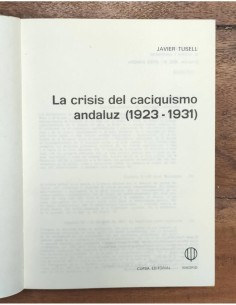 LA CRISIS DEL CACIQUISMO ANDALUZ (1923-1931) 2