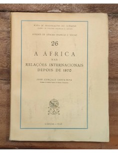 A ÁFRICA NAS RELAÇOES INTERNACIONAIS DEPOIS DE 1870