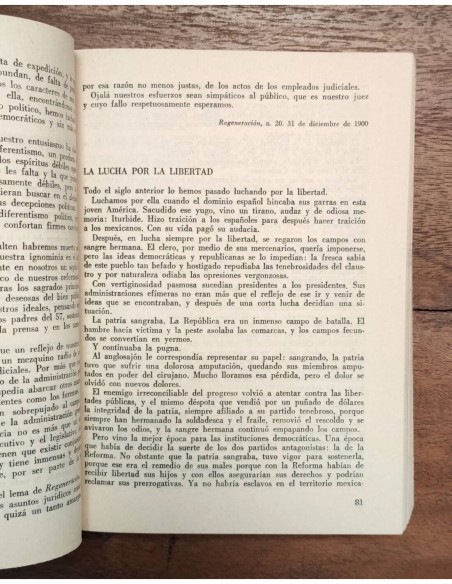 REGENERACIÓN 1900-1918