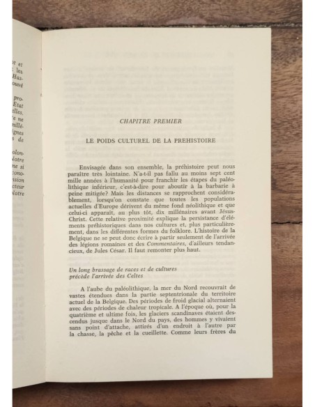HISTOIRE DE LA BELGIQUE