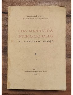 LOS MANDATOS INTERNACIONALES DE LA SOCIEDAD DE NACIONES