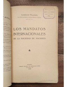LOS MANDATOS INTERNACIONALES DE LA SOCIEDAD DE NACIONES 2