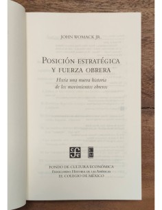 POSICIÓN ESTRATÉGICA Y FUERZA OBRERA: HACIA UNA NUEVA HISTORIA DE LOS MOVIMIENTOS OBREROS 2