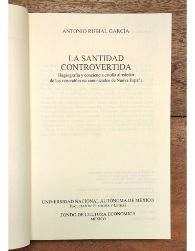 LA SANTIDAD CONTROVERTIDA