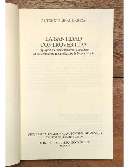 LA SANTIDAD CONTROVERTIDA