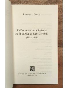EXILIO, MEMORIA E HISTORIA EN LA POESÍA DE LUIS CERNUDA 2