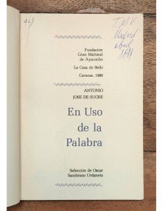 EN USO DE LA PALABRA 2