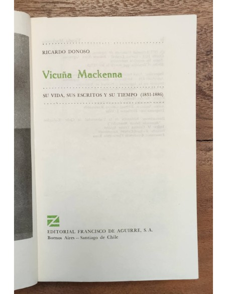 VICUÑA MACKENNA