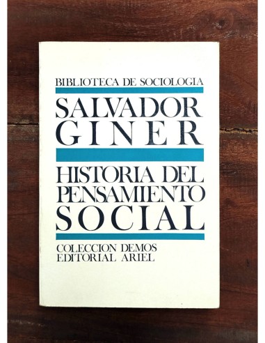 HISTORIA DEL PENSAMIENTO SOCIAL