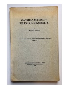 GABRIELA MISTRAL’S RELIGIOUS SENSIBILITY